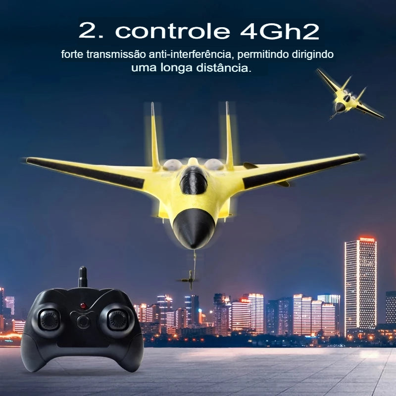 Avião FX820 2.4G Controle Remoto - shoppingoásis