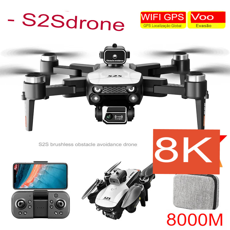 S2S Mini Drone 8k - shoppingoásis