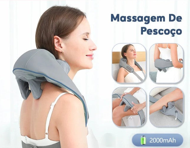 Massageador Portatil Trapézio - shoppingoásis