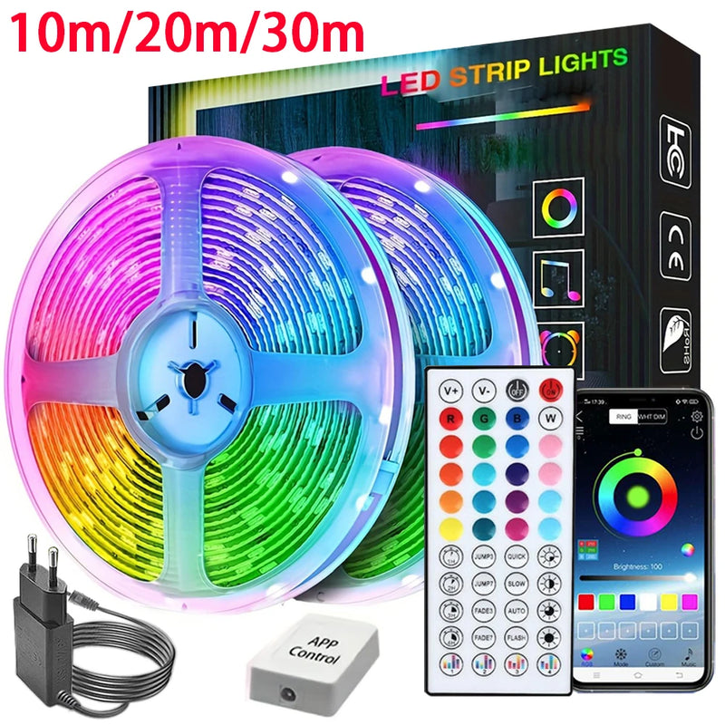 FITA LED RGB Música Sync Para Quarto - shoppingoásis