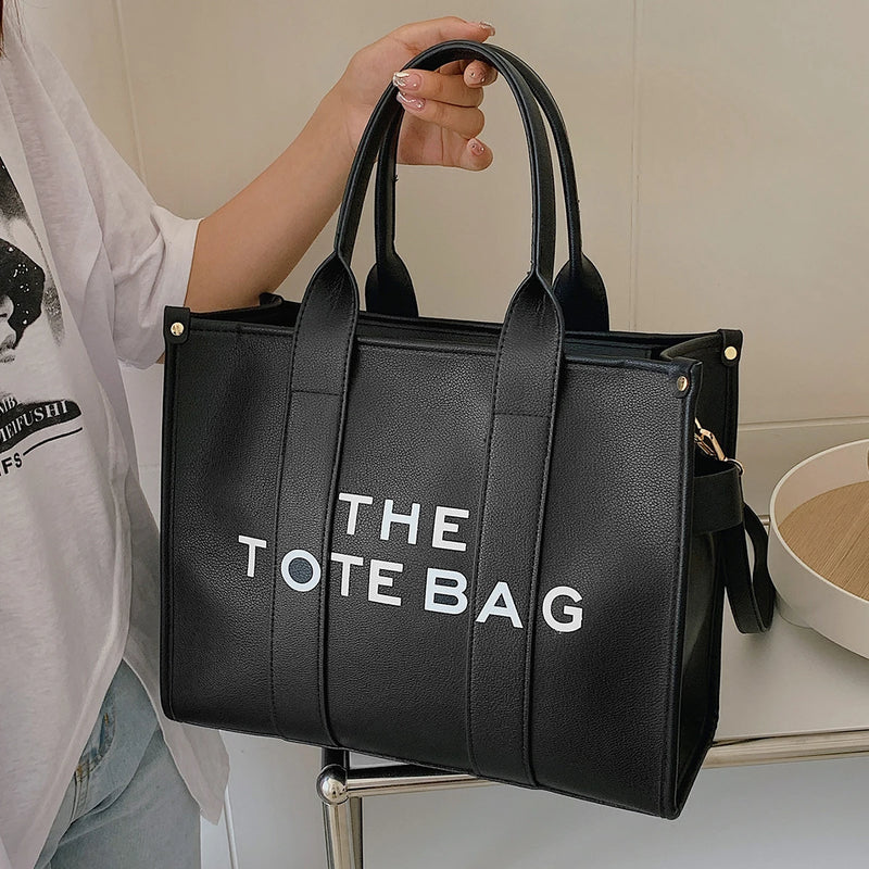 Bolsa de Grife de Luxo Tote PU - shoppingoásis