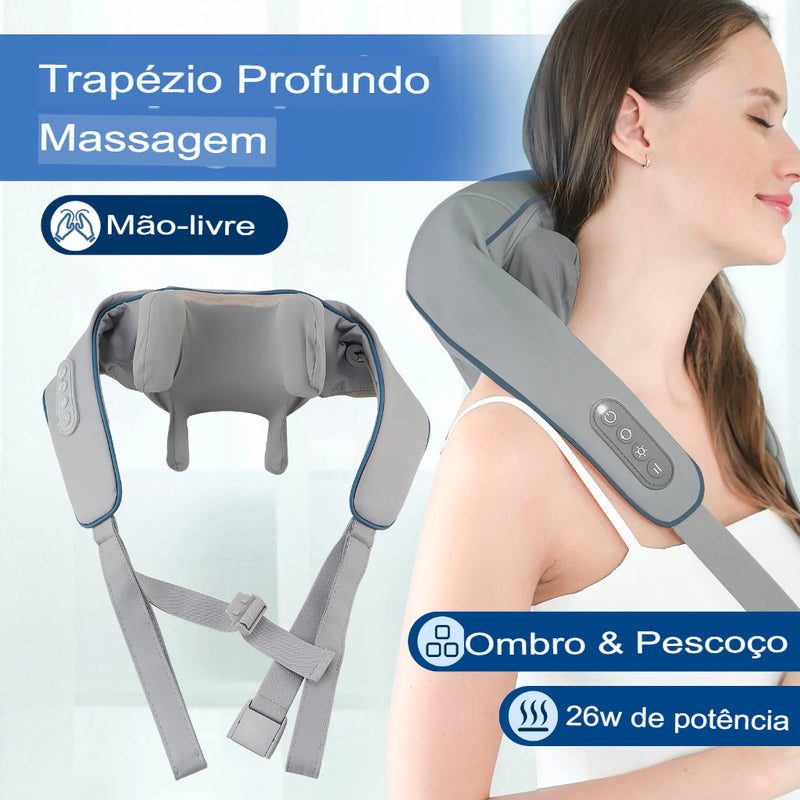 Massageador Portatil Trapézio - shoppingoásis