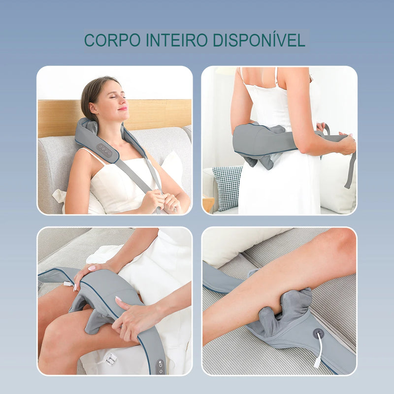 Massageador Portatil Trapézio - shoppingoásis