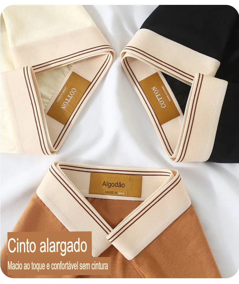 5Pcs Cueca Boxer Puro Algodão - shoppingoásis